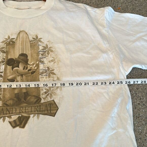 DISNEY Vintage Disney Store Mickey Mouse Island Retreat Tee *NEW* - Picture 12 of 16
